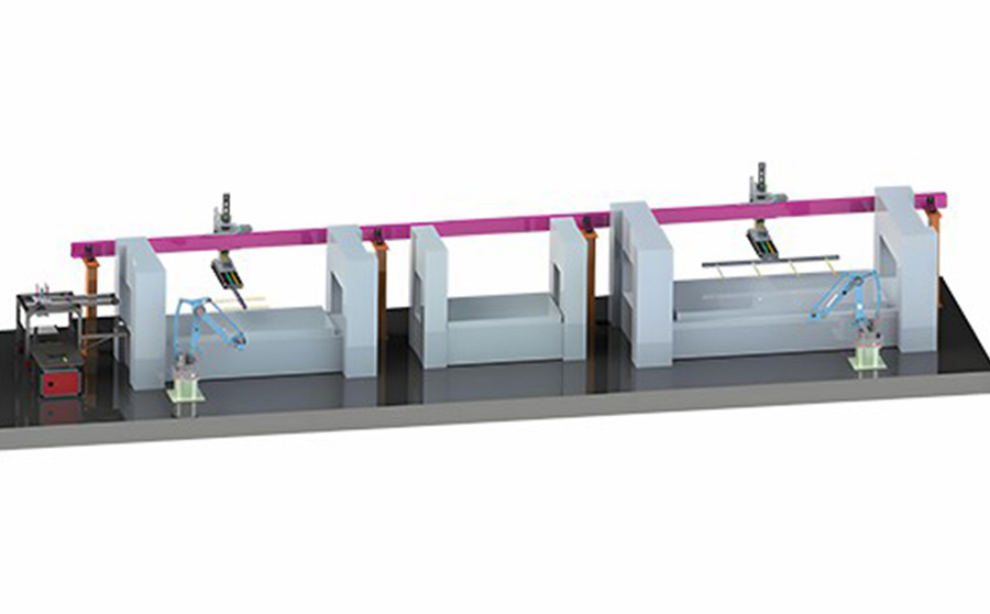 倒掛式桁架連線機(jī)械手 倒掛式桁架連線機(jī)械手